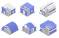 Metal Constructions Icons Set