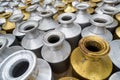 Metal containers in Kathmandu, Nepal