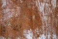 Metal corroded texture background. Rusty weathered painted sheet Royalty Free Stock Photo