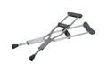 Metal Crutches Royalty Free Stock Photo