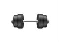 Metal 3d dumbell, steel barbells for fitness.