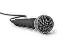 Metal dark gray microphone