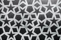 Metal decorative pattern on the wall Royalty Free Stock Photo