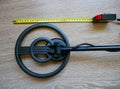 A metal detector for searching for metals and precious objects. Metal detector for metal and precious objects