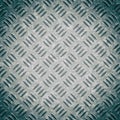 Metal diamond pattern non-skid gray wrap around texture seamless tile. Pattern style of steel floor for background Royalty Free Stock Photo