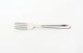 Metal dinner fork Royalty Free Stock Photo