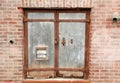 Metal Door on the Mill City Museum Royalty Free Stock Photo