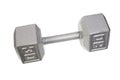 Metal dumbbell for weight lifting