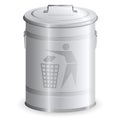 Metal dustbin