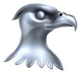 Metal Eagle Head Concept Royalty Free Stock Photo