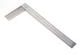 Metal Engineer corner ruler isoalted on white