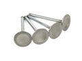 Metal exhaust valves