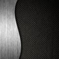 Metal and fabric material template background