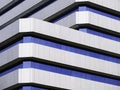 Metal facade window pattern geometry line Architecture details Modern building