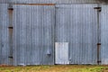 metal farming storage steel iron door farm barn rusty doors loading dock factory warehouse entrance