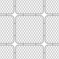 Metal fences wire mesh. Royalty Free Stock Photo