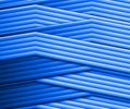 Metal Fiber Background Blue