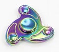 METAL Fidget HANDSPINNER Royalty Free Stock Photo