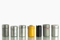 Metal Film Canisters Royalty Free Stock Photo