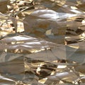 Metal foil seamless