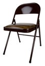 Metal Folding Chair Royalty Free Stock Photo