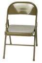 Metal Folding Chair Royalty Free Stock Photo