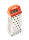 Metal food grater isolated Royalty Free Stock Photo