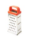 Metal food grater isolated Royalty Free Stock Photo