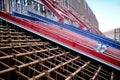 Metal framework and formwork Royalty Free Stock Photo