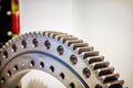 Metal gear pinion Royalty Free Stock Photo