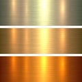 Metal gold texture background