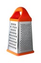 Metal grater with handle isolated Royalty Free Stock Photo