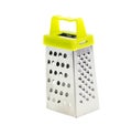 Metal grater with handle isolated Royalty Free Stock Photo