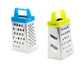 Metal grater with handle isolated Royalty Free Stock Photo