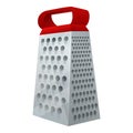 Metal grater icon, cartoon style