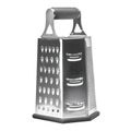 Metal grater on white Royalty Free Stock Photo