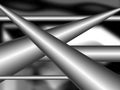 Metal Gray Tubes Background