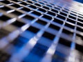 Metal grid background