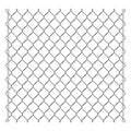 Metal grid palisade fence design vector illustration