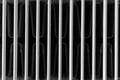 Metal grid of radiator Royalty Free Stock Photo