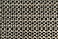 Metal grill of diamond shaped mesh. Steel grille close up. Background. Royalty Free Stock Photo