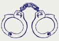 Metal handcuffs