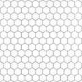 Metal Hexagon Fence Background Texture. 3d Rendering Royalty Free Stock Photo