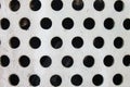 Metal Holes Surface Pattern Industry Texture Royalty Free Stock Photo