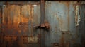 metal iron door