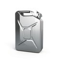 Metal jerrycan Royalty Free Stock Photo