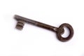 Metal key Royalty Free Stock Photo