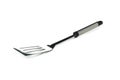Metal kitchen spatula isolated on white background Royalty Free Stock Photo
