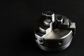 Metal lathe chuck Royalty Free Stock Photo