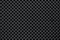 Metal lattice on a black background